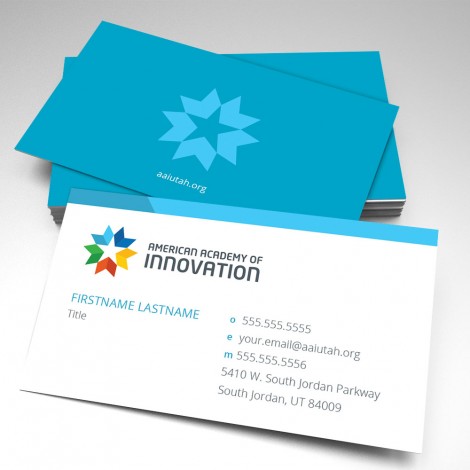 American Academy of Innovation Business Cards (pack of 250)