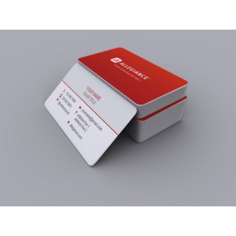 Allegiance Business Card (pack of 250) (rounded corners)