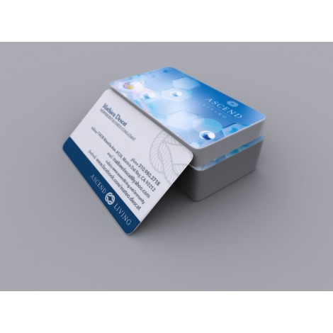 Ascend Living Business Cards (pack of 250)  (rounded corners)