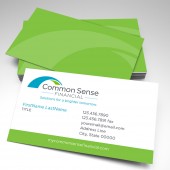 Common Sense Financial Business Cards (pack of 250)