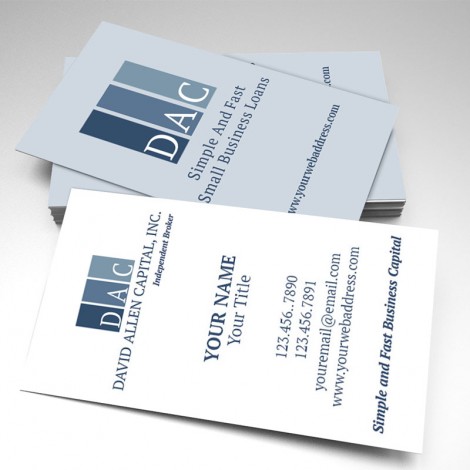 David Allen Capital Business Cards (pack of 250)