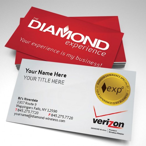 Diamond Wireless DE Business Cards (pack of 250)