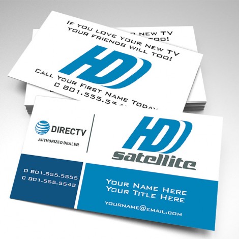 Elevate - HDD Satellite Business Cards (pack of 250)