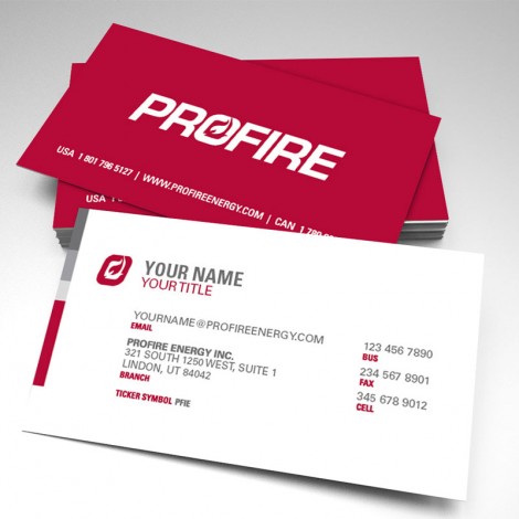 Elevate - Profire Business Cards Style 2 (pack of 250)