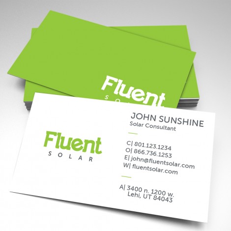 Fluent Business Cards 2018 (pack of 250)
