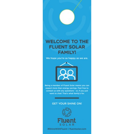 Fluent Door Hanger Style 006 (pack of 25)