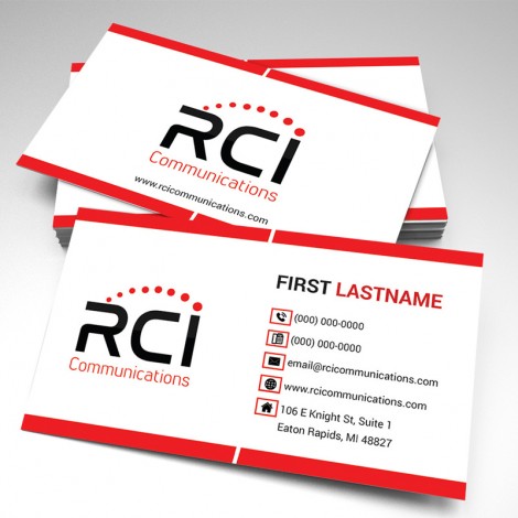 RCI Communications Business Card (pack of 250)
