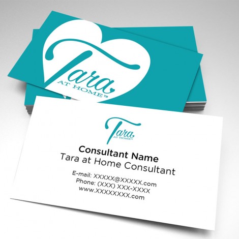 Tara At Home Consultant Business Cards (pack of 250)