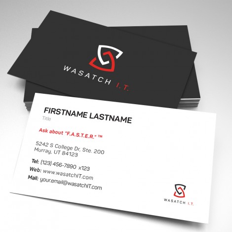 Wasatch IT Business Card (pack of 250)